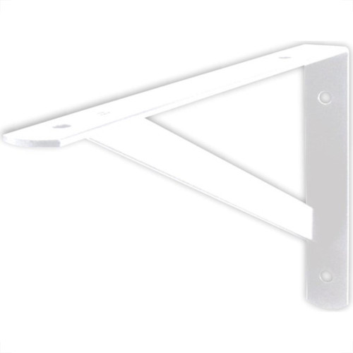 Suporte Prateleira Hayner Reforcada Branca 25Cm Peca 201603 - Kit C/12 
