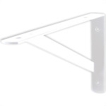 Suporte Prateleira Hayner Reforcada Branca 30Cm Peca 201610 - Kit C/12 
