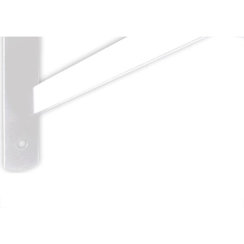 Suporte Prateleira Hayner Reforcada Branca 30Cm Peca 201610 - Kit C/12 