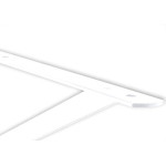 Suporte Prateleira Hayner Reforcada Branca 30Cm Peca 201610 - Kit C/12 