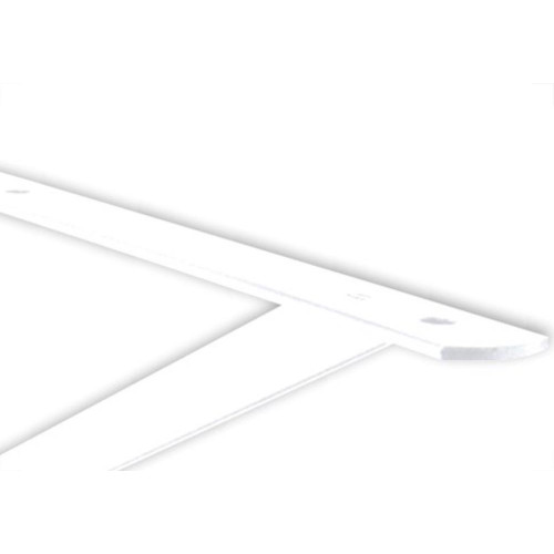 Suporte Prateleira Hayner Reforcada Branca 40Cm Peca 201634 - Kit C/12 