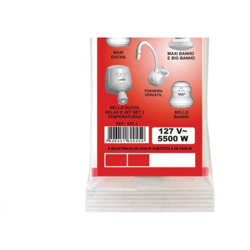 Resistencia Lorenzetti Ducha/Torneira 127V 5500W 055J 