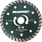 Disco Diamantado Brasfort Turbo Seco 110Mm 8242