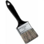 Pincel Trincha Pintura Atlas   300 X 1/2'' Preta 300/1 - Kit C/12 