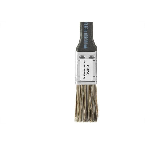 Pincel Trincha Pintura Atlas   300 X 3/4'' Preta 300/2 - Kit C/12 