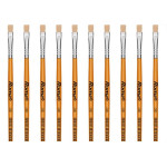 Pincel Para Artesanato Roma Ponta Chata 08 615 08 - Kit C/12 