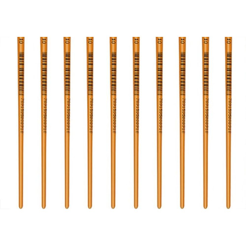 Pincel Para Artesanato Roma Ponta Chata 10 615 10 - Kit C/12 