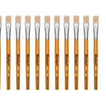 Pincel Para Artesanato Roma Ponta Chata 14 615 14 - Kit C/12 
