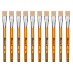 Pincel Para Artesanato Roma Ponta Chata 16 615 16 - Kit C/12 