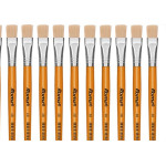 Pincel Para Artesanato Roma Ponta Chata 18 615 18 - Kit C/12 