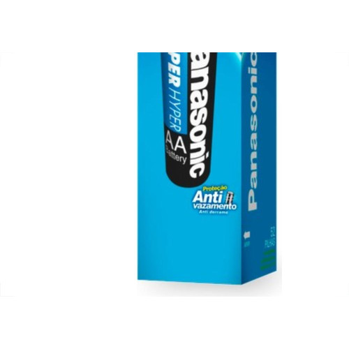 Pilha Panasonic Pequena Aa Com 1 Peca Um-3Sh936 - Kit C/52 