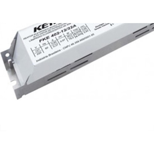 Reator Keiko Partida Rapida Dupla 2X20Wx127V Fr202-126A
