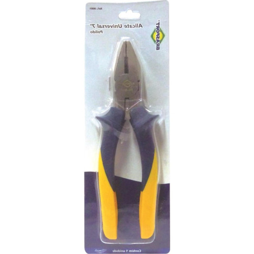 Alicate Universal Profissional Brasfort Polido 7'' 8001