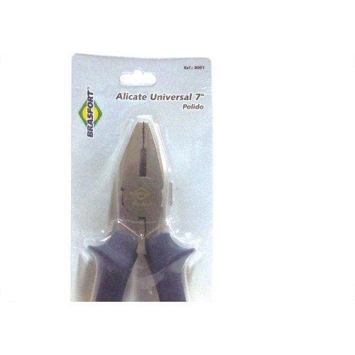 Alicate Universal Profissional Brasfort Polido 7'' 8001