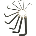 Chave Allen Brasfort 1,5 A 10Mm Com 10 Pecas 8216