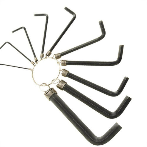 Chave Allen Brasfort 1,5 A 10Mm Com 10 Pecas 8216