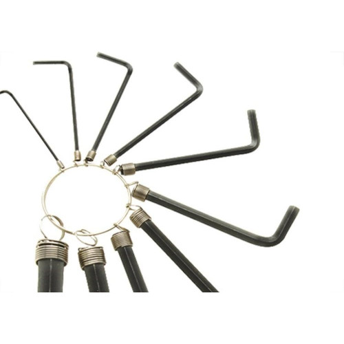 Chave Allen Brasfort 1,5 A 10Mm Com 10 Pecas 8216