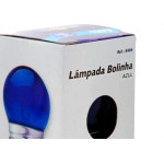 Lampada Bolinha Brasfort 07Wx127V Azul 8466 - Kit C/25 