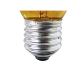 Lampada Bolinha Brasfort 07Wx220V Ambar 8472 - Kit C/25 