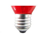 Lampada Bolinha Brasfort 15Wx127V Vermelha 8485 - Kit C/25 