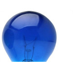 Lampada Bolinha Brasfort 15Wx220V Azul 8488 - Kit C/25 