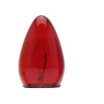 Lampada Chupeta Brasfort 07Wx127 Vermelha E14 8499 - Kit C/25 