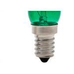 Lampada Chupeta Brasfort 07Wx220 Verde E14 8504 - Kit C/25 