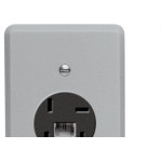 Conjunto Tomada Fone Perlex Com Placa+Rj11 1363