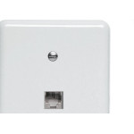 Conjunto Tomada Fone Perlex''Branca''Com Placa(Rj11) 2361