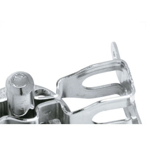 Fixador Porta Soprano Piso Niquelado 3005.0068.01 - Kit C/12 