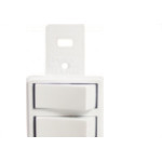 Conjunto Perlex''Branca''Sem Placa(3Simples) 2283