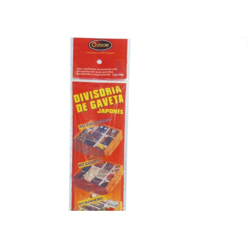 Divisoria Plastica Gaveta ''Japones'' Com 5 Pecas 70001