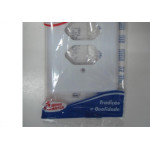 Placa Perlex Branca 4X2 (2 Tomadas) 23Pl2T