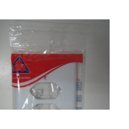 Placa Perlex Branca 4X2 (2 Tomadas) 23Pl2T