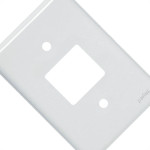 Placa Perlex Branca 4X2 (2 Saida) 23Pl2