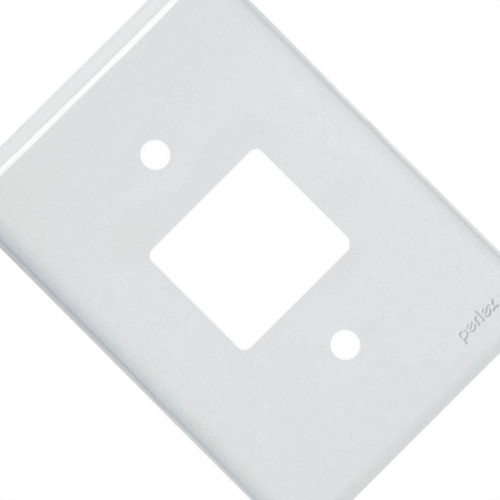 Placa Perlex Branca 4X2 (2 Saida) 23Pl2