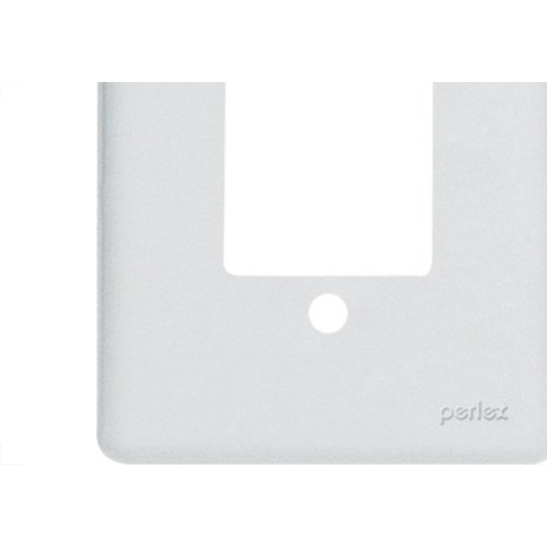 Placa Perlex Branca 4X2 (3 Saida Ou 1 Saida+Tomada) 23Pl3