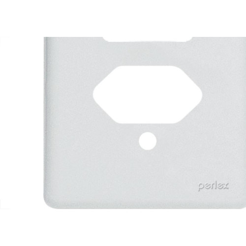 Placa Perlex Branca 4X2 (1 Saida+1Tomada) 23Pl2It
