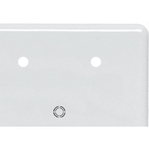 Placa Perlex Branca 4X4 (Cega+Furo) 23Pl00/66