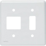 Placa Perlex Branca 4X4 (1 Saida+2 Saida) 23Pl12