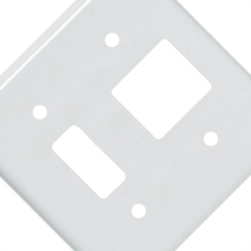 Placa Perlex Branca 4X4 (1 Saida+2 Saida) 23Pl12