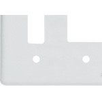 Placa Perlex Branca 4X4 (1 Saida+2 Saida) 23Pl12