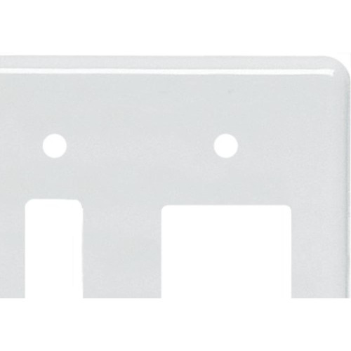Placa Perlex Branca 4X4 (1 Saida+2 Saida) 23Pl12