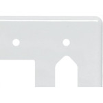 Placa Perlex Branca 4X4 (2 Saida+Tomada) 23Pl2/1T