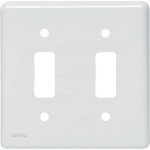 Placa Perlex Branca 4X4 (1 Saida+1 Saida) 23Pl11