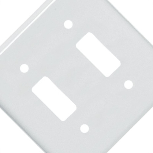 Placa Perlex Branca 4X4 (1 Saida+1 Saida) 23Pl11