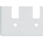 Placa Perlex Branca 4X4 (1 Saida+1 Saida) 23Pl11