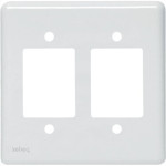 Placa Perlex Branca 4X4 (3 Saida+3 Saida) 23Pl33