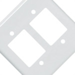 Placa Perlex Branca 4X4 (3 Saida+3 Saida) 23Pl33