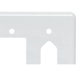 Placa Perlex Branca 4X4 (3 Saida+Tomada) 23Pl3/1T
